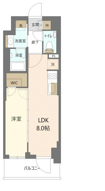 デュオステージ浦和岸町の間取り|間取りです。