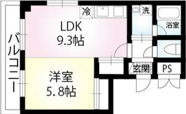 ＲｅｎｏＣｏｕｒｔ　ＩＺＵＭＩの間取り|間取りです。
