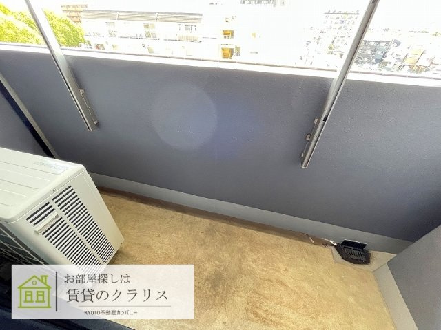Piketree西京極（パイクツリー）のバルコニー