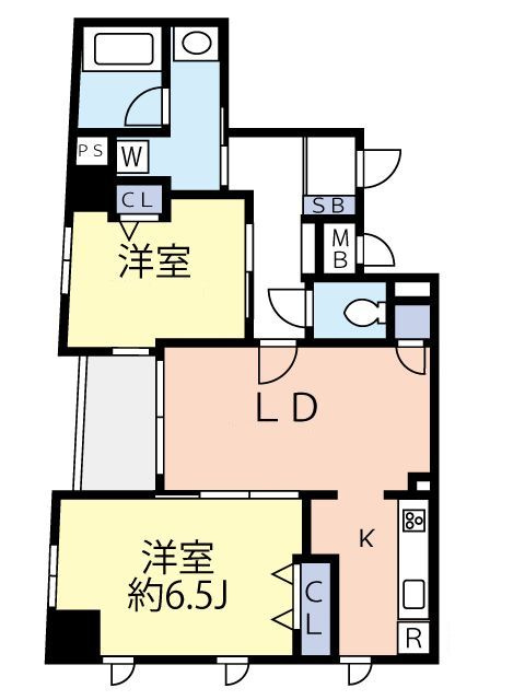 グランヴァンデュヴェール東京の間取り|間取りです。
