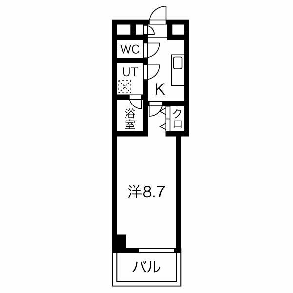 フィオーレ関田の間取り