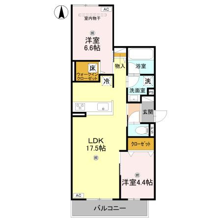 【間取り】 | エクレール沢之町