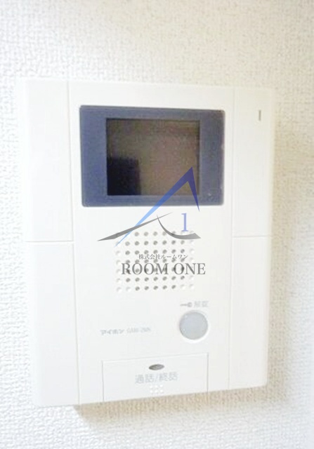 フェリスショコラＡ棟のセキュリティ|モニター付きインターホンです。