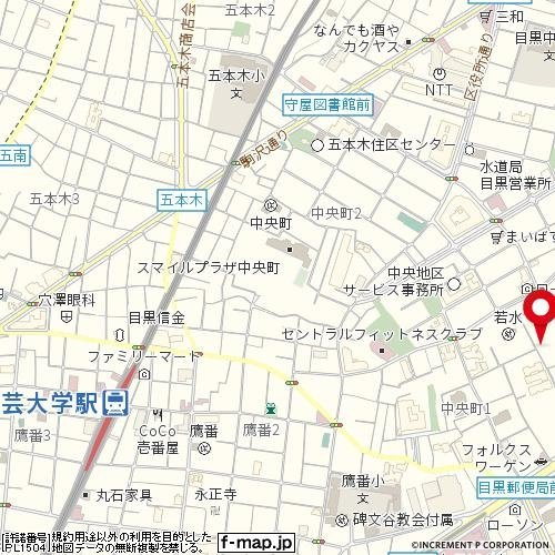 メゾン・ド・ルージュの地図
