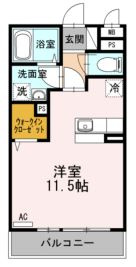 グランエスポワールの間取り