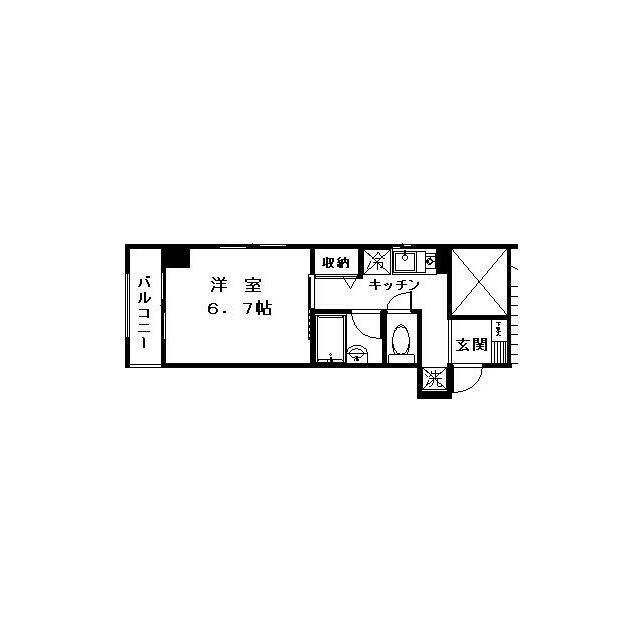 エスポワールの間取り|間取りです。