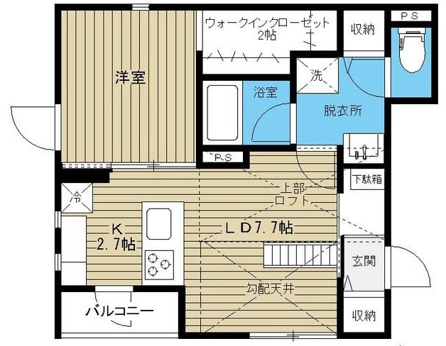 目白パラディアの間取り|間取りです。
