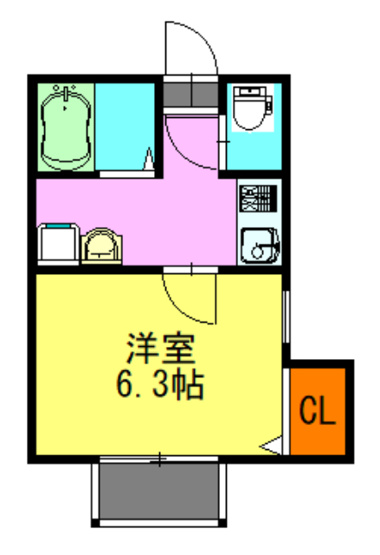 【間取り】 | ルミエール大巌寺