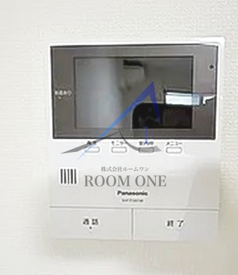 FICASA菖蒲園のセキュリティ|モニター付きインターホンです。