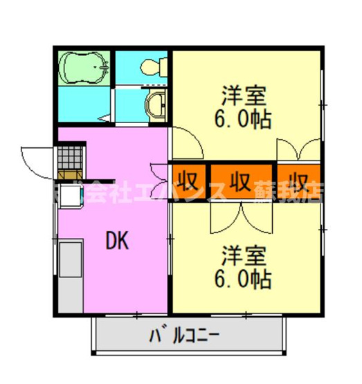 【間取り】 | ラフォーレ星久喜