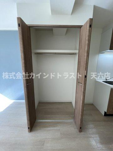 扇町第2マンションの収納|収納があります