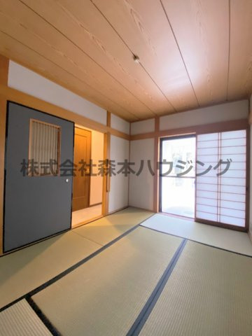 【和室】 | 　寝屋川市池田1丁目5戸建貸家 | 和室、ちょっとしたくつろぎスペースにいかがでしょうか
1階
