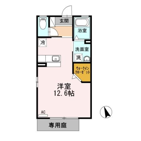 ラフィネ・フーカ　　刈谷市の賃貸ならクラスホーム刈谷店の間取り