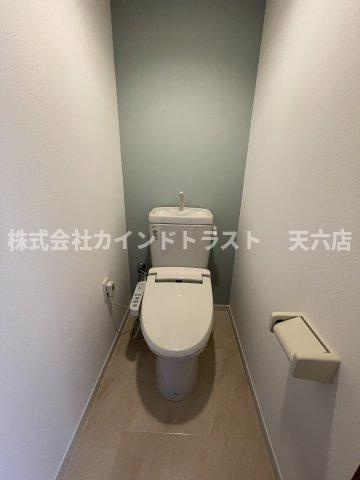 扇町第2マンションのトイレ|清潔感のあるトイレです