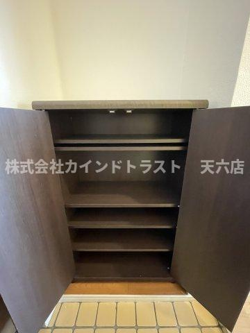 扇町第2マンションの収納|たっぷりとした収納スペースです