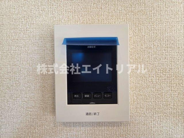 可児市愛岐ケ丘3丁目　新築戸建　全1棟の防犯設備|TVモニターホン