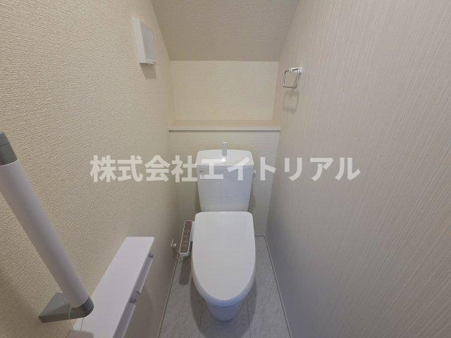 可児市愛岐ケ丘3丁目　新築戸建　全1棟のトイレ|1階
