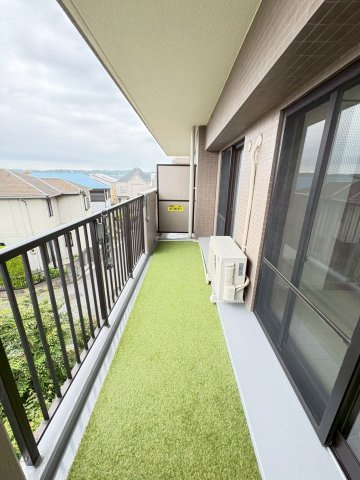 府中市分梅町１丁目の賃貸マンションのバルコニー