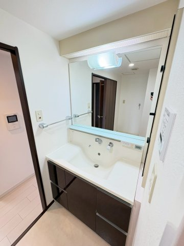 府中市分梅町１丁目の賃貸マンションの洗面所