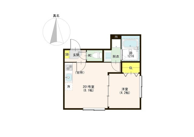 【間取り】 | インペリアルカレッジ北千住