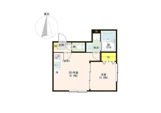 【間取り】 | インペリアルカレッジ北千住