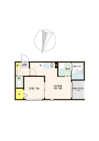 【間取り】 | Luxe一之江
