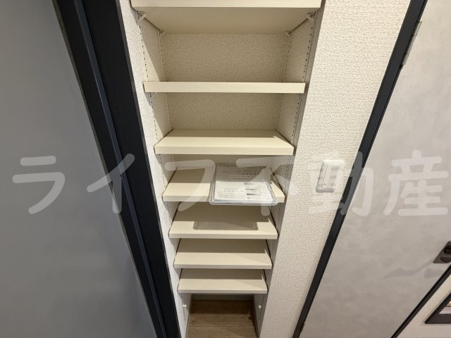 セトルインの収納