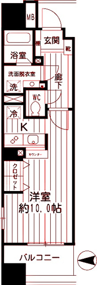 【間取り】 | ナイスアーバン川崎ウエストモール