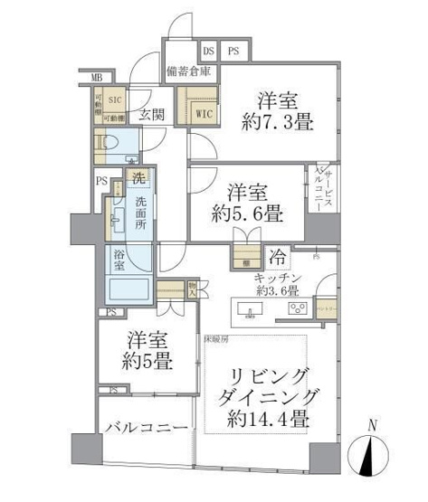 【間取り】 | Ｂｒｉｌｌｉａ二番町 | 間取り