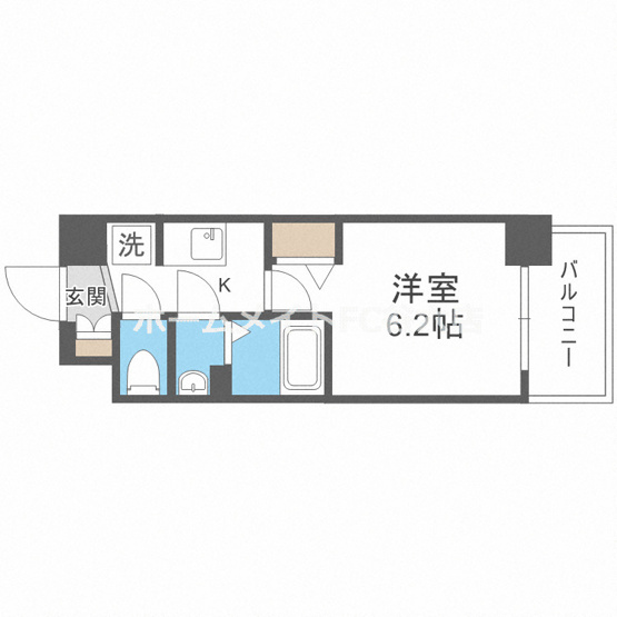 【間取り】 | スプランディッド天王寺DUE