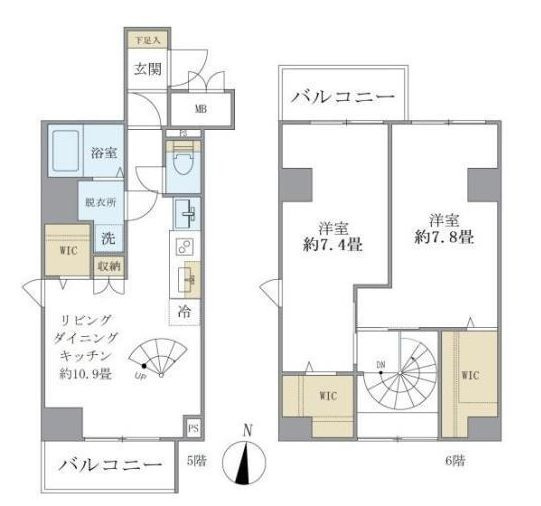 【間取り】 | シティフォレスト森下 | 間取り