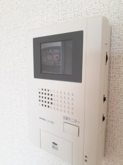 【セキュリティ】 | プラシード | モニター付きインターホンです