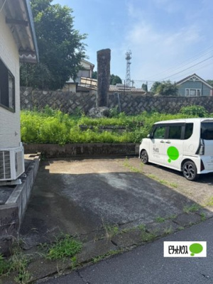 【駐車場】 | 木上貸家 | ２台駐車可能です