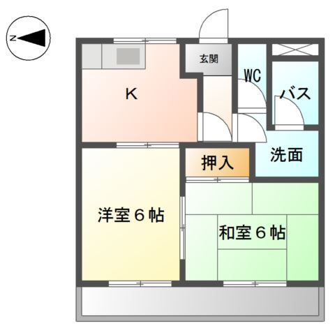 ボンヌシャンスの間取り