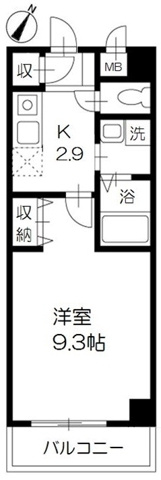 ブライトレジデンスの間取り