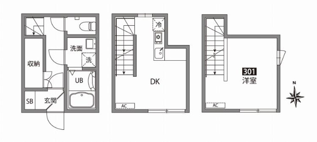 【間取り】 | (仮称)お花茶屋1丁目新築アパート | 間取り図