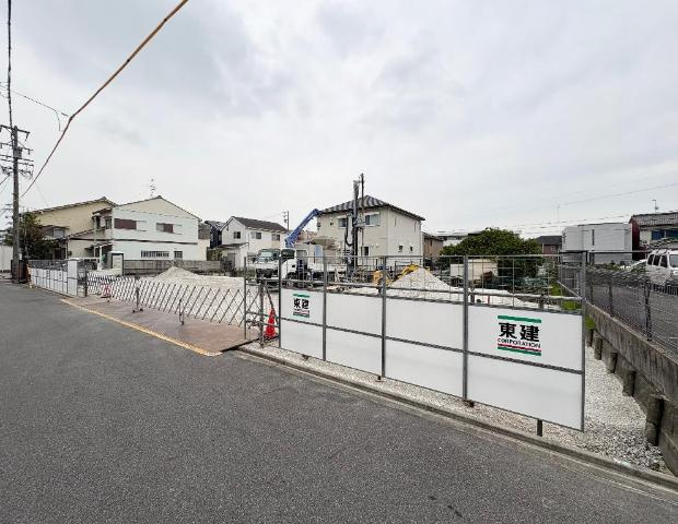 シャンペトルの外観|建築現場