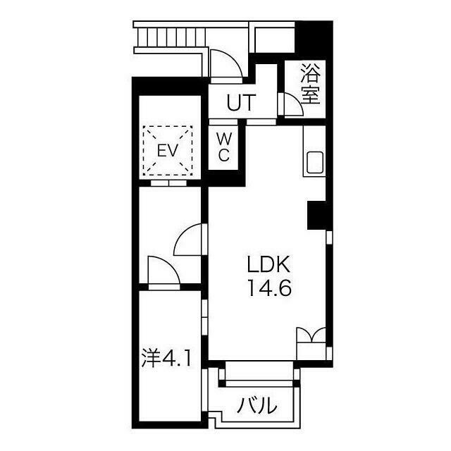 ＦＬＥＧ広尾ＦＵＳＥの間取り