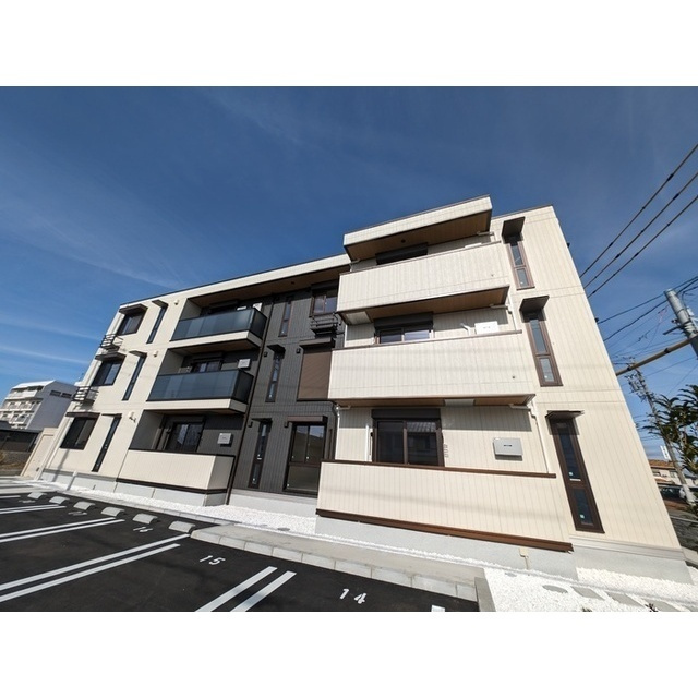 岐阜市茜部辰新１丁目のアパートの外観