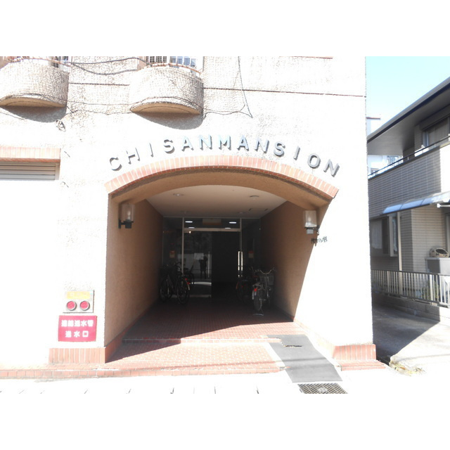 岐阜市県町２丁目の賃貸マンションのエントランス|お問い合わせは美濃善不動産駅前店へ！
