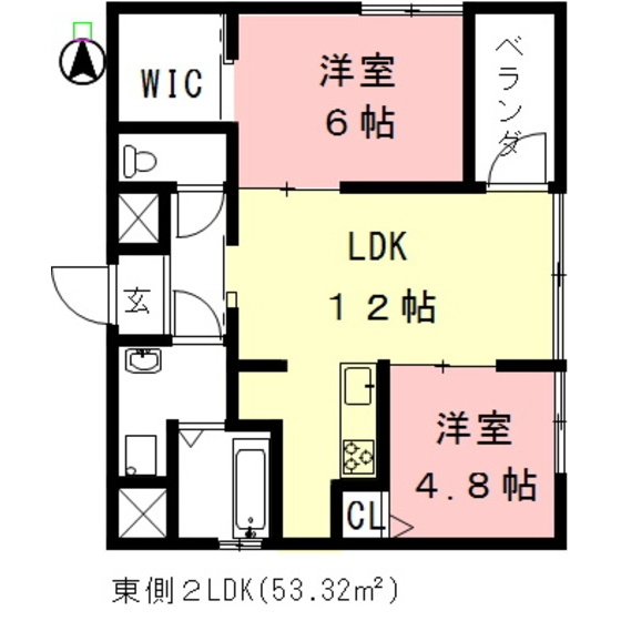 AZMONDの間取り