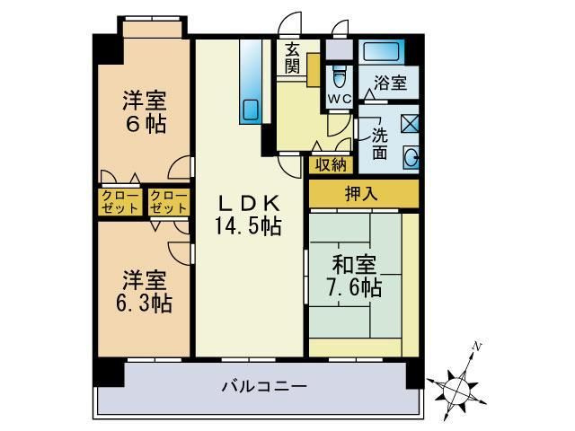 【間取り】 | キャッスル32