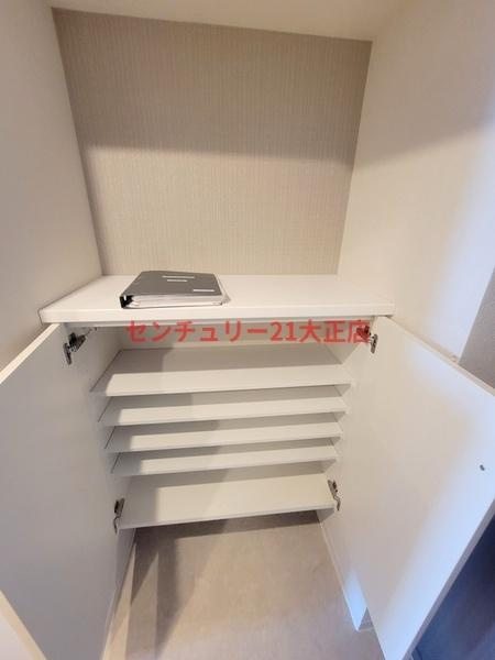 クローバー・グランツ弁天町の玄関