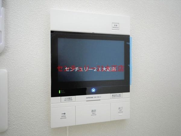 クローバー・グランツ弁天町のセキュリティ|★ＴＶモニター付きオートロック！★