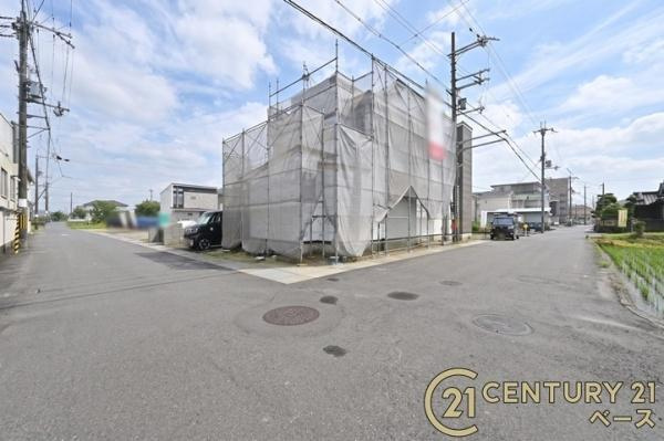 グレーシア別所 ８号地 ／新築一戸建の前面道路含む現地写真|■現地撮影写真■小・中学校が徒歩圏内に近接！お子様の通学も安心のエリア！