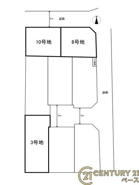 グレーシア別所 １０号地 ／新築一戸建の区画図|■こちらの物件は１０号地です！■