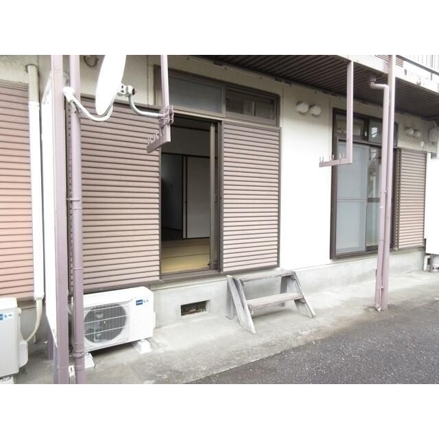 井上ハイツＢのバルコニー