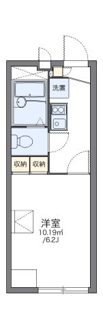 【間取り】 | レオパレスすずらん | 代表的な間取のため実際の間取とは異なる場合があります