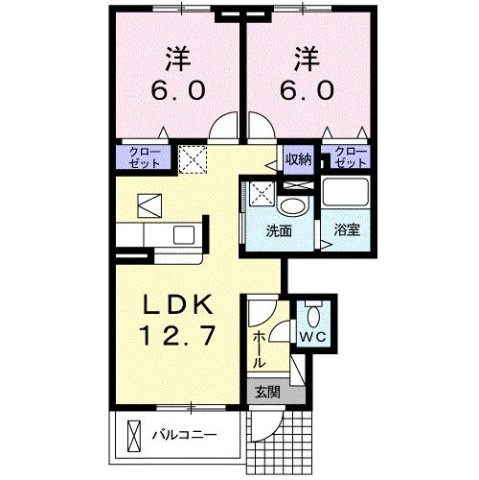 【間取り】 | エアリーガーデンⅡ