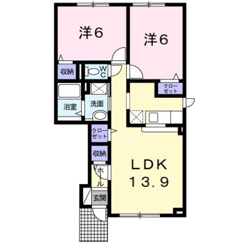 ルタンリッシュの間取り